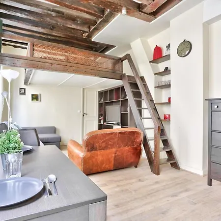 Mezzanine Quartier Luxembourg Free Netflix Appartamento